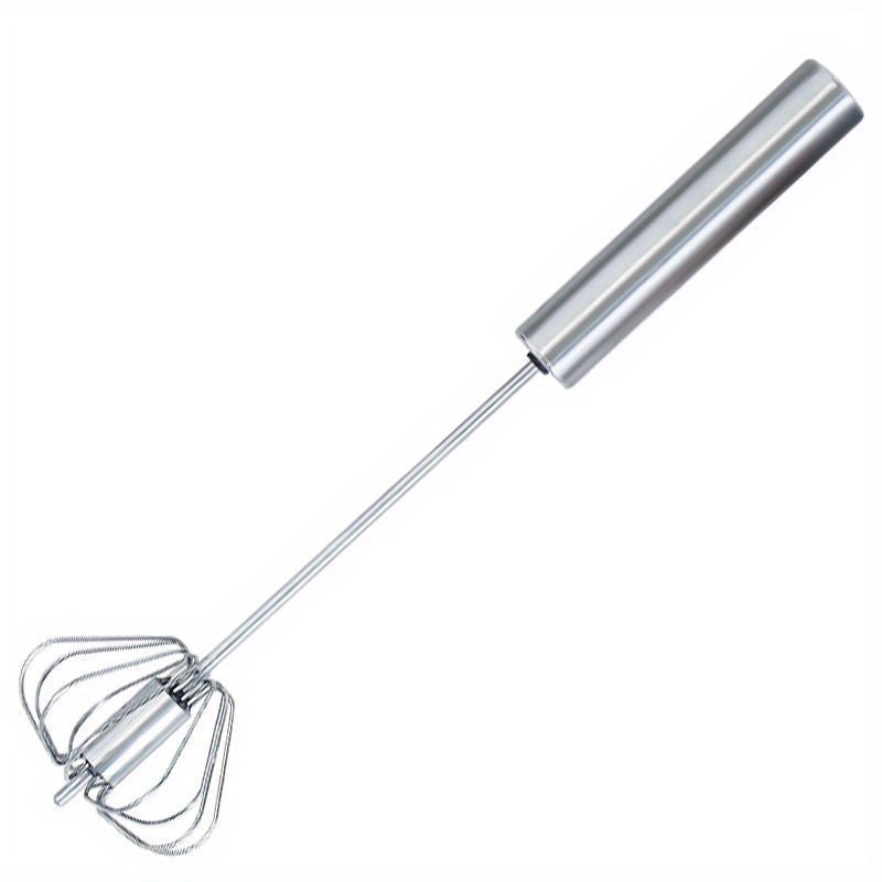 Versatile Stainless Steel Hand Mixer - Perfect for Beating Cream, Eggs, and Baking Needs