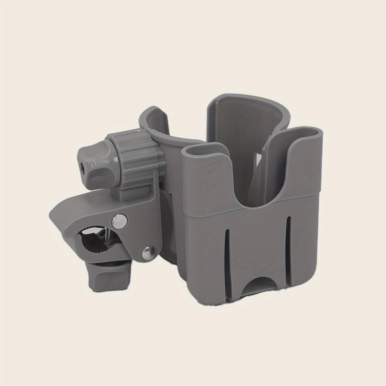 Baby stroller cup holder that doubles as a bottle holder, compatible with children's car water bottles and mobile phones