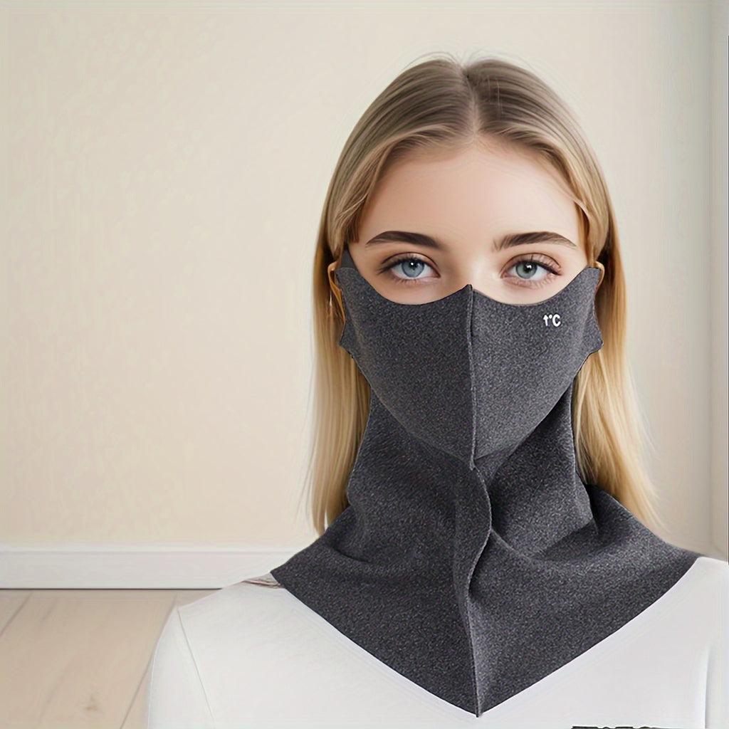 Stay warm and protected this winter with our Windproof Winter Sports Face Mask. With ear loops for a secure fit, this mask is perfect for skiing and cycling. Stay cozy and breathable all day long. Easy to clean, simply toss in the washing machine after