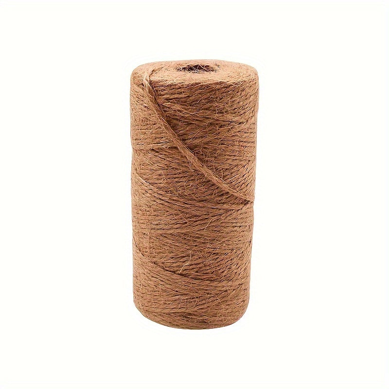 100m of natural jute twine ideal for gardening, plant wrapping, arts & crafts, and weddings.