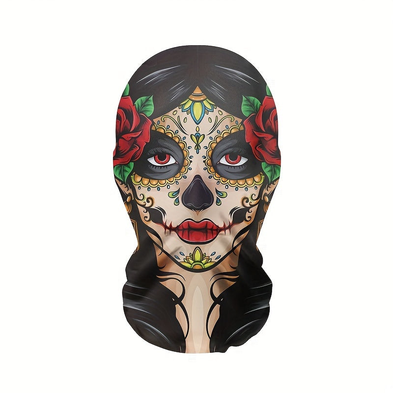 Stylish Patterned Breathable Masks with Adjustable Elastic Straps, Perfect for Parties, Suitable for both Men and Women