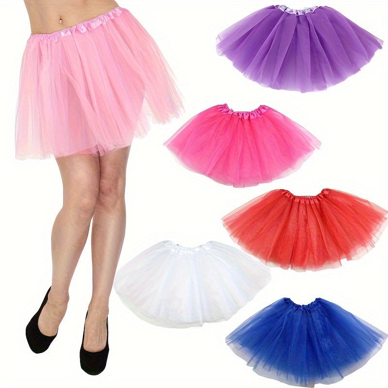 A three-tiered Princess Tutu birthday party dress for adults for a cosplay dance party.