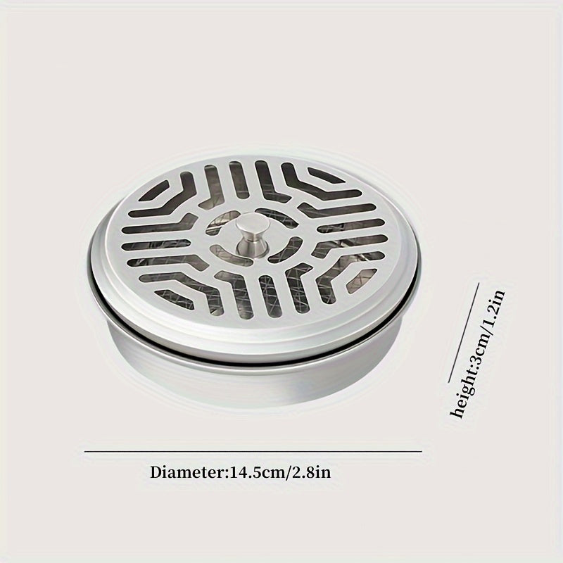 Stainless steel mosquito incense tray for home organization.