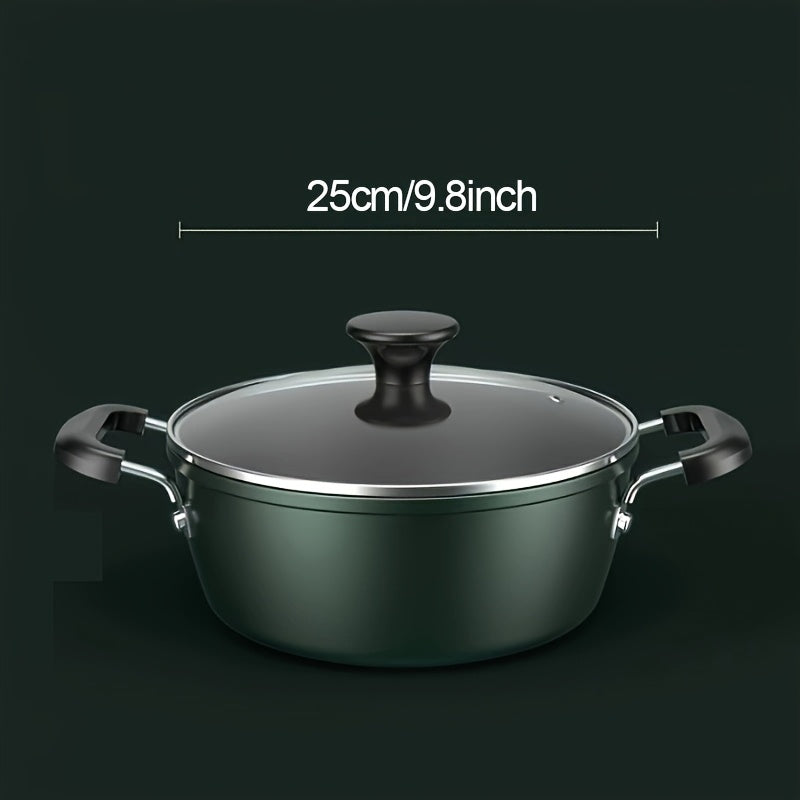 Durable Cast Iron Cookware Set with Lids - Safe for Dishwasher, Works on Induction & Gas Stoves for Stir Frying and Cooking