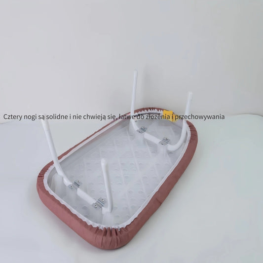 1 piece of Home Ironing Clothes Collar Cuffs that can be used at the Office, for Leisure activities, and for ironing on the Dining Table. It is a Foldable Ironing Board.