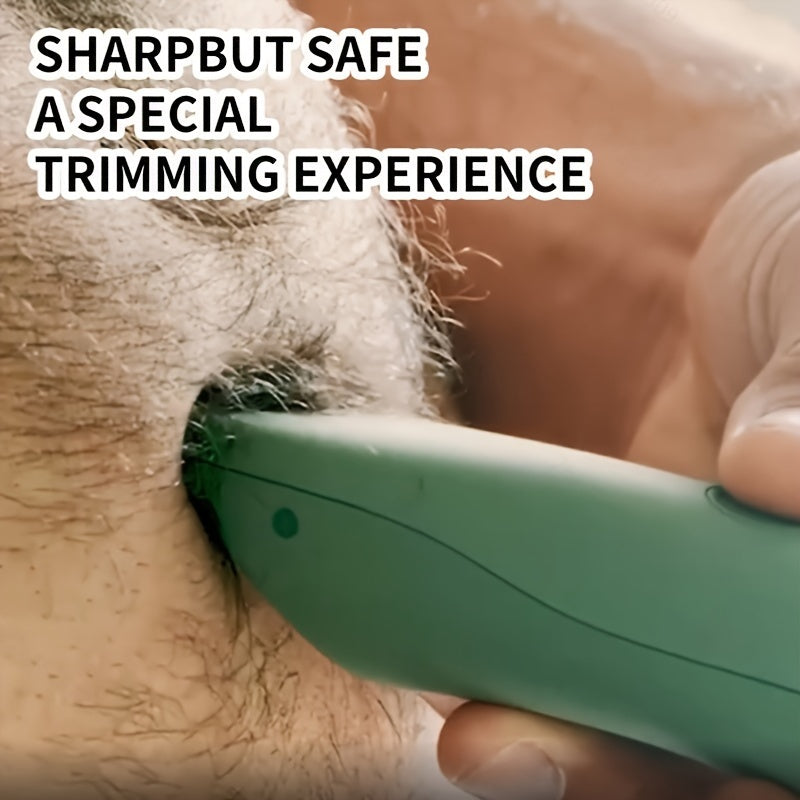 Multi-purpose body hair trimmer for men suitable for beards, facial hair, head hair, and intimate areas.