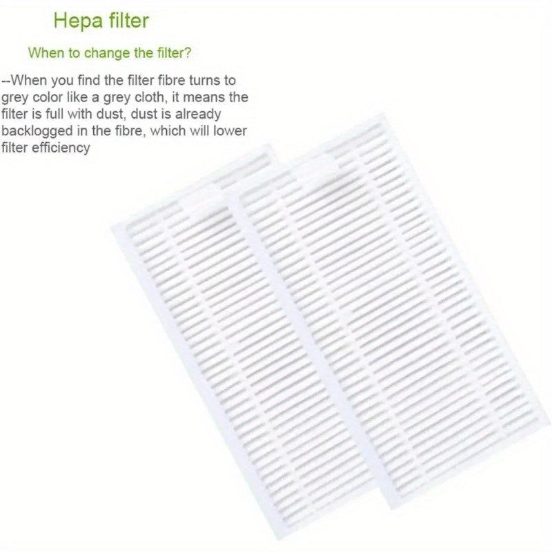 HEPA Vacuum Cleaner Filters - 10 Pack, Designed for GUTREND JOY90, FUN110, CHUWI V3/V5 Series & ECOVACS CR130/CR120 Models