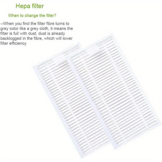 HEPA Vacuum Cleaner Filters - 10 Pack, Designed for GUTREND JOY90, FUN110, CHUWI V3/V5 Series & ECOVACS CR130/CR120 Models