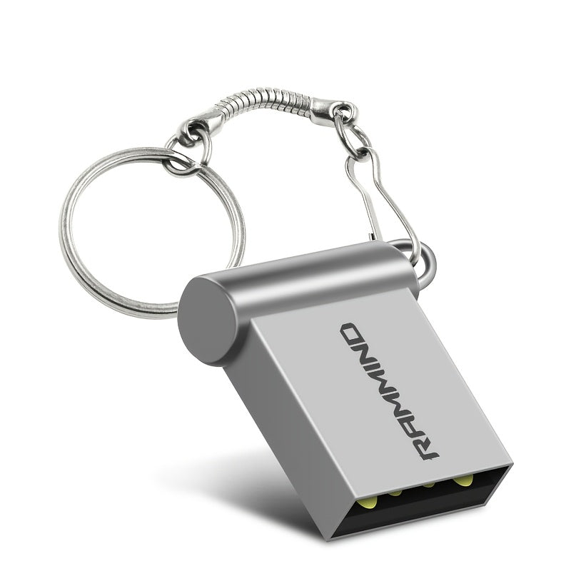 Mini high-speed USB 2.0 flash drive with capacities ranging from 4GB to 128GB. Suitable for various devices. Hang it on your keychain for convenient storage of documents.