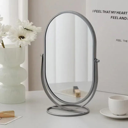 360 Oval Vanity Mirror for Bedroom Desktop or Office