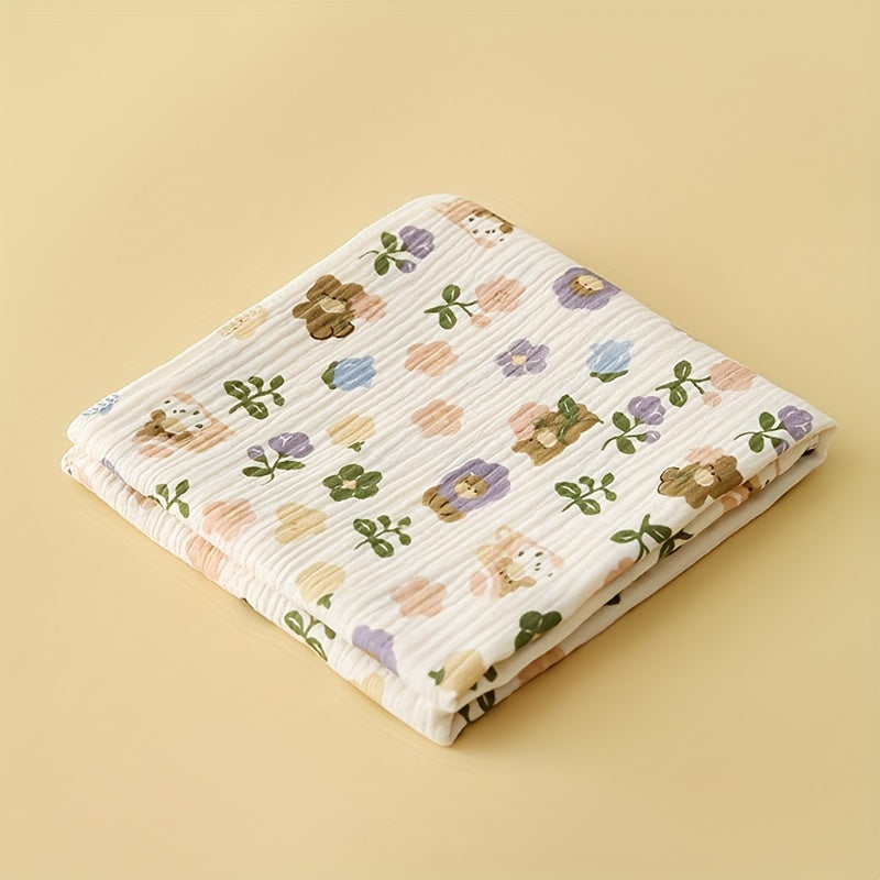 [Top Pick] Korean-Style Youth Swaddle Blanket - Soft and Absorbent Gauze Towel for Kids, Gentle Hand Wash Recommended