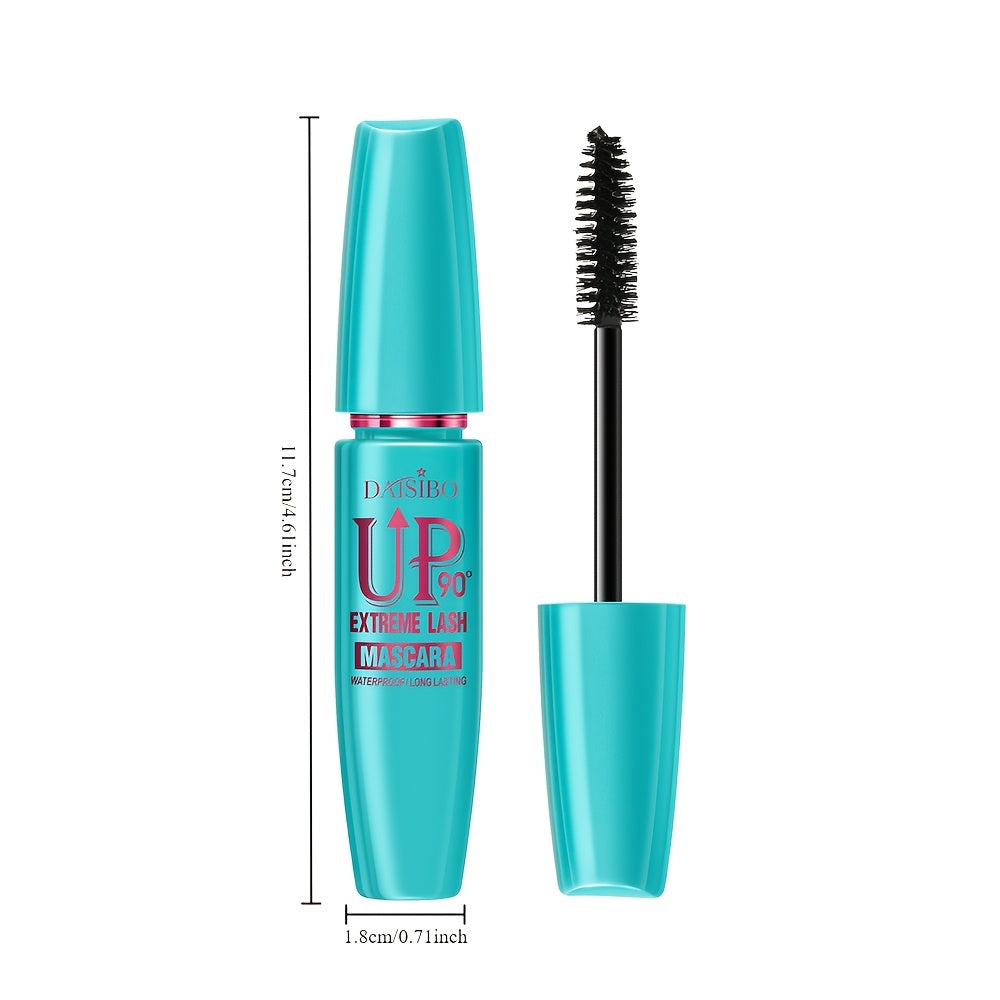 DAISIBO 4D Mascara Set - 4-Pack, Waterproof, Volumizing, Curling, Long-Lasting, Black Shades