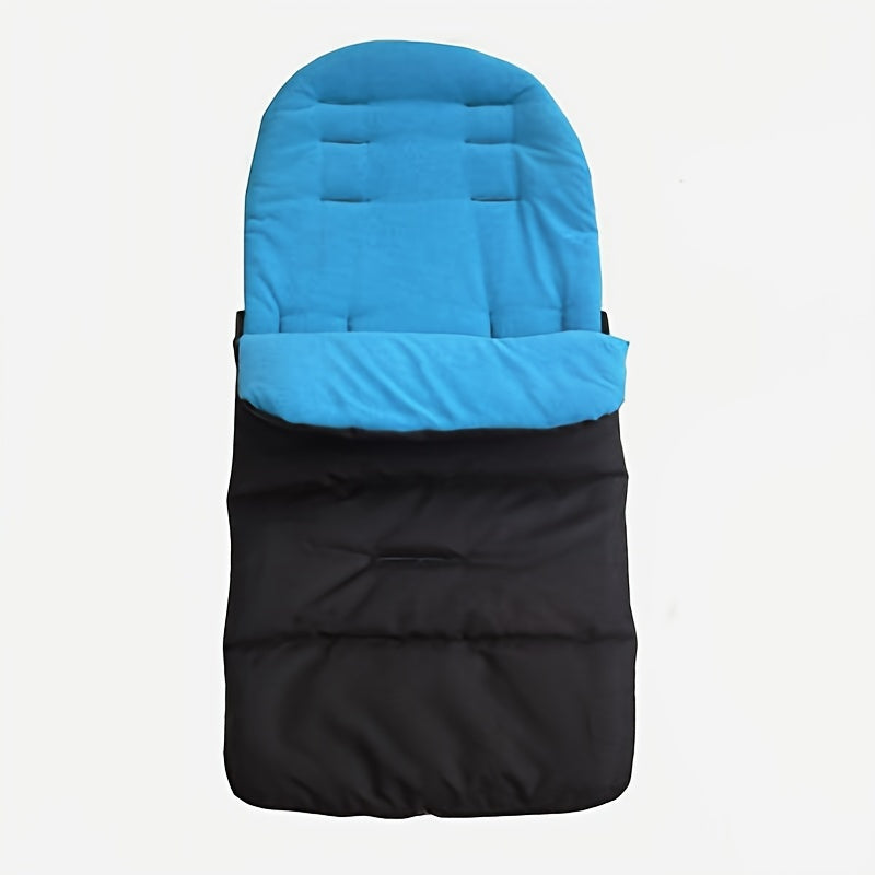 Windproof cover for foot warmers, with a thick cotton cushion for extra warmth in autumn and winter.