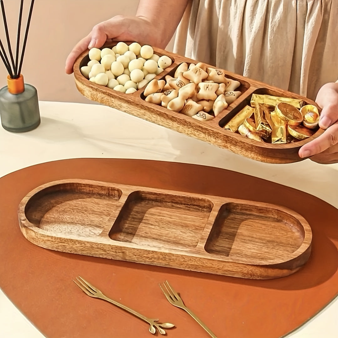 This set includes a bamboo wooden tray that is perfect for serving breakfast, tea, or desserts. It is ideal for placing milk, coffee, sushi, cakes, snacks, and fruits.