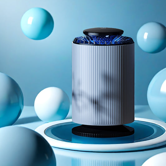 New home office air purifier effectively removes dust, smoke, odors, pet hair, and allergens.