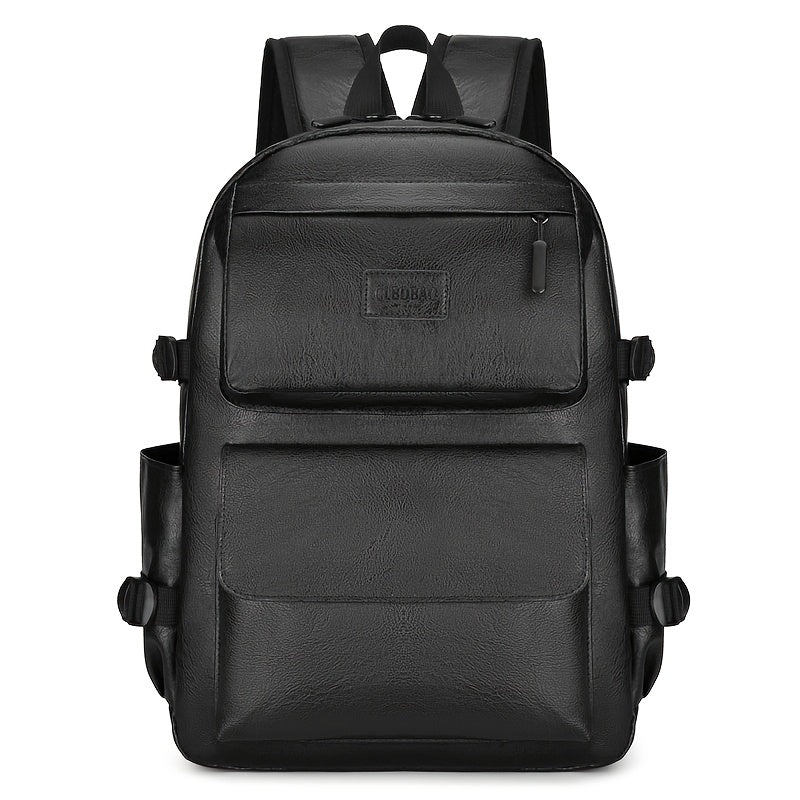 High-capacity, waterproof laptop backpack for men, suitable for business and travel.