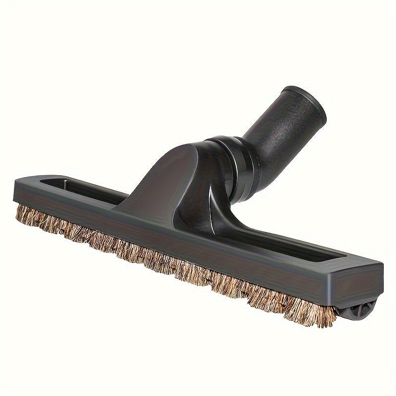 Universal replacement vacuum cleaner brush with horsehair bristles, 30.48cm wide and featuring a 360° swivel head ideal for hardwood floors. Compatible with Bissell, Eureka, Dirt Devil, Shop Vac, Oreck, and more.