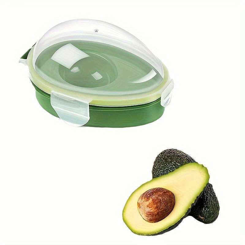 Keep your avocados fresh for days with the reusable Avocado Keeper. This storage container is designed to keep avocados fresh in the refrigerator, ensuring they stay ripe and ready for whenever you need them. The individual avocado saver holder organizer