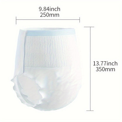 30pcs L-size adult diaper pants for elderly people.