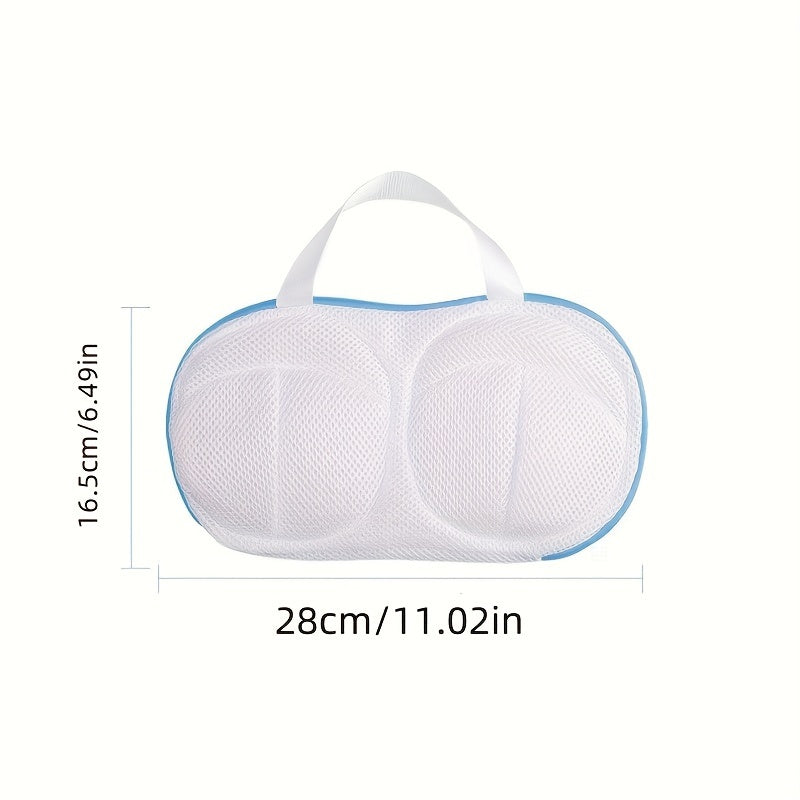 Mesh Underwear Laundry Bag - Machine Washable Organizer for Bras and Lingerie, Prevents Deformation with Zipper Closure - Ideal for Travel, Housekeeping, and Laundry Organization