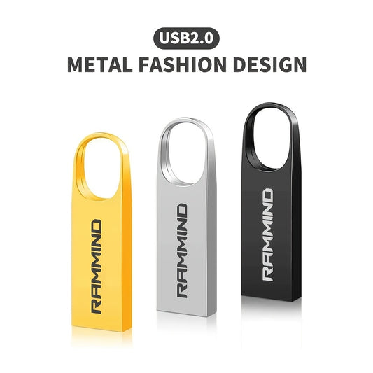 USB 2.0 High-speed Flash Drives available in various capacities for multiple devices - Safely store your documents!