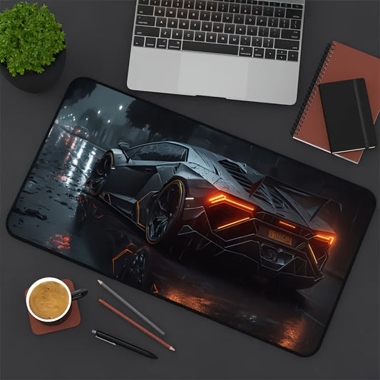 Premium extra-large mouse pad with non-slip rubber base for gaming and office use.