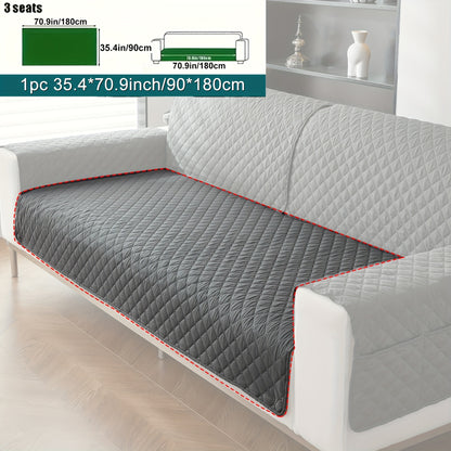 Anti-slip sofa cushion protective pad suitable for all types of sofas, machine washable.