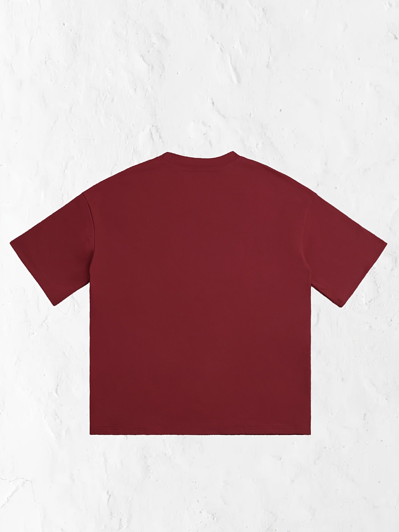 Y2K-inspired maroon graphic tee for women featuring black cat and artistic lettering, made of soft polyester blend with crew neck and short sleeves.