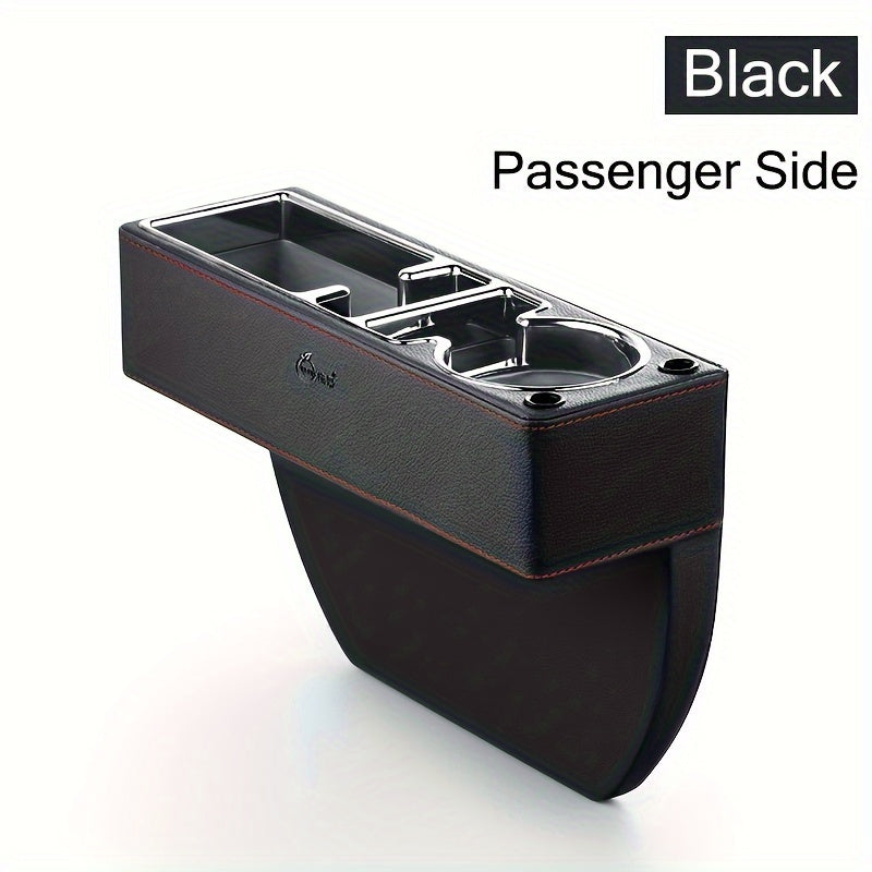 Car Interior Accessories: Universal Auto Console Side Pocket Seat Storage Box - 1pc Car Seat Organizer