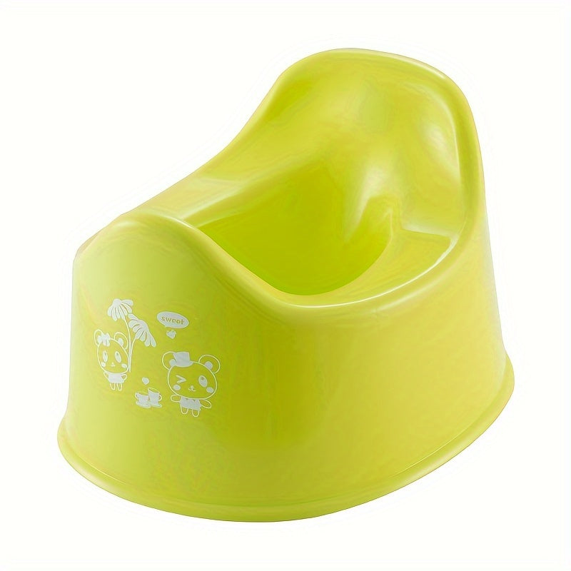 Sturdy Plastic Toilet Seat for Kids' Potty Training - Suitable for Boys and Girls, Perfect for Young Children