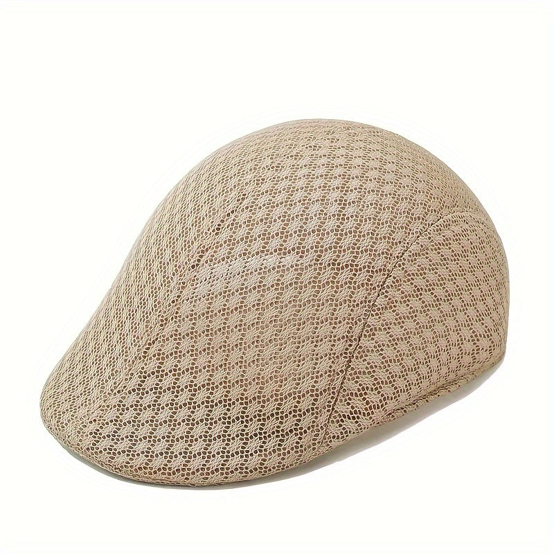 Breathable mesh cap for summer vacations, made of polyester