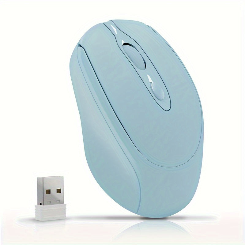 Wireless rechargeable dual-mode mouse for all devices.