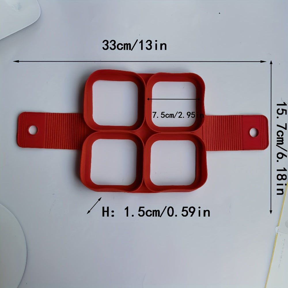 Силиконовая форма для приготовления яичницы с антипригарным покрытием - кольцо для приготовления яичницы-блинчиков для приготовления яичницы-глазуньи и омлетов на кухне