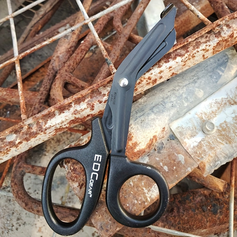 1pc EDC Shear: Versatile Emergency Scissor for Indoor and Outdoor Use.