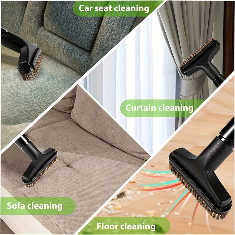 Soft bristle dusting tool designed for wide spaces, this 3.17cm square horse hair brush attachment is compatible with Shark vacuums. Perfect for floors, furniture, and more, this easy-to-use accessory helps keep your home clean.