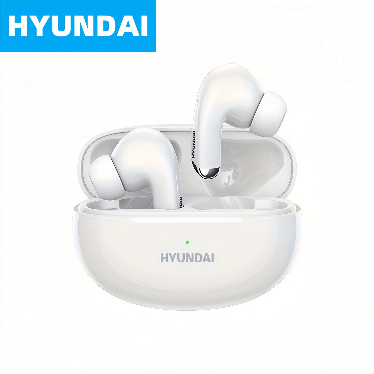 Hyundai LP12.7 cm-Ear Earphones - Surround sound with noise reduction for sports music.