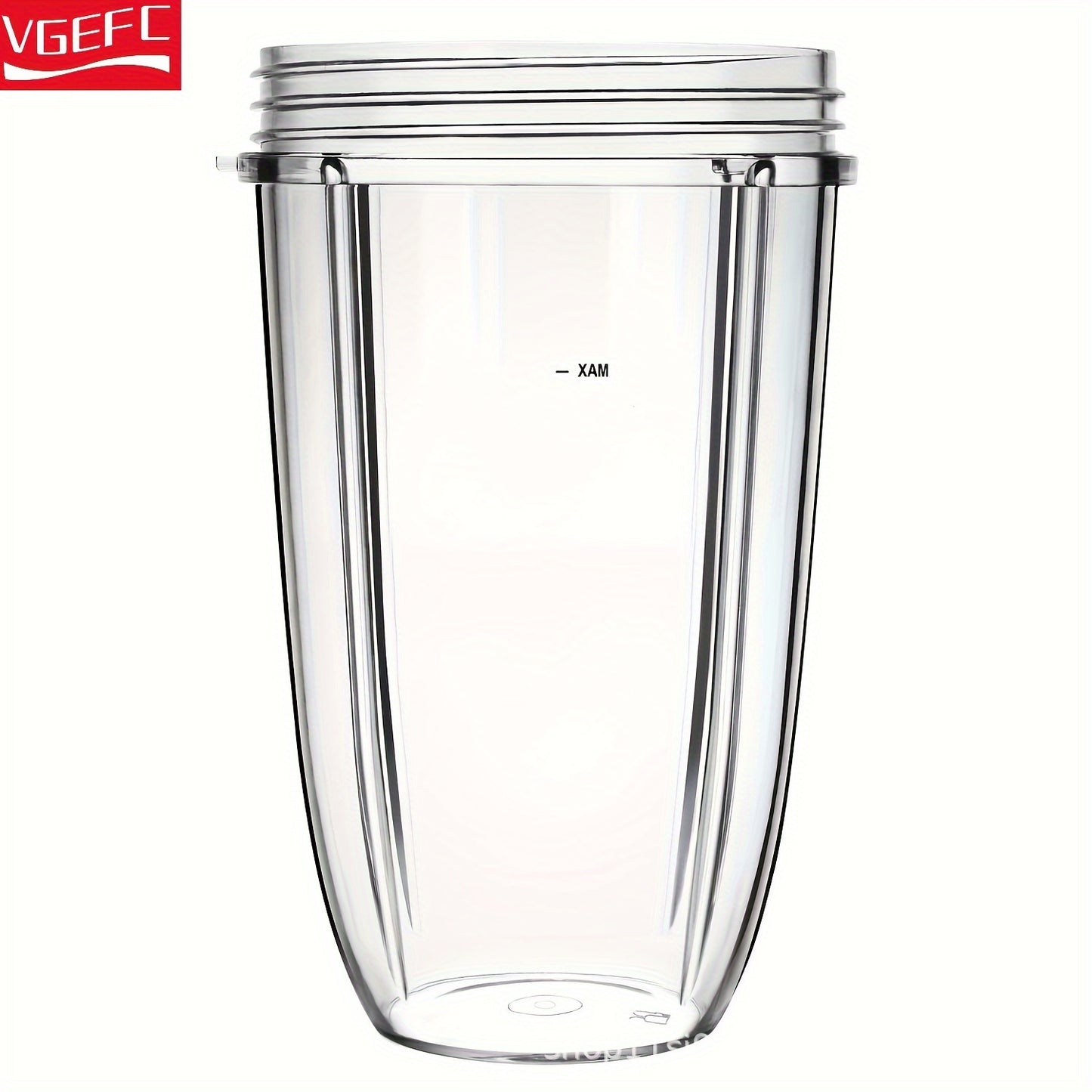 VGEFC NutriBullet Blender Accessories include clear plastic cup lids with measurement markings, leakproof flip-top lid for 600W & 900W models, blade assembly, and are compatible with