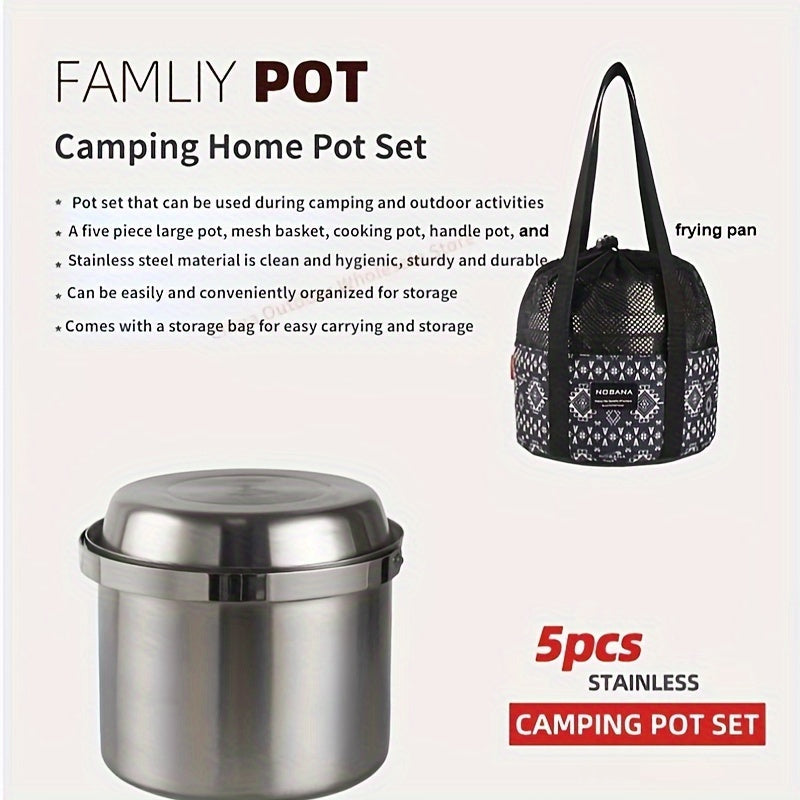 Pot Set made of 304 Stainless Steel