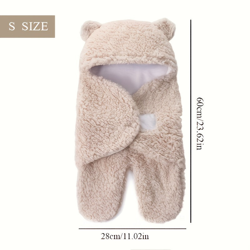 Warm and Cozy Newborn Swaddle Blanket made of Thick Cotton, Perfect for Cuddling and Comfort. Great for Christmas, Halloween, and Thanksgiving! Anti-shock protection for your baby.