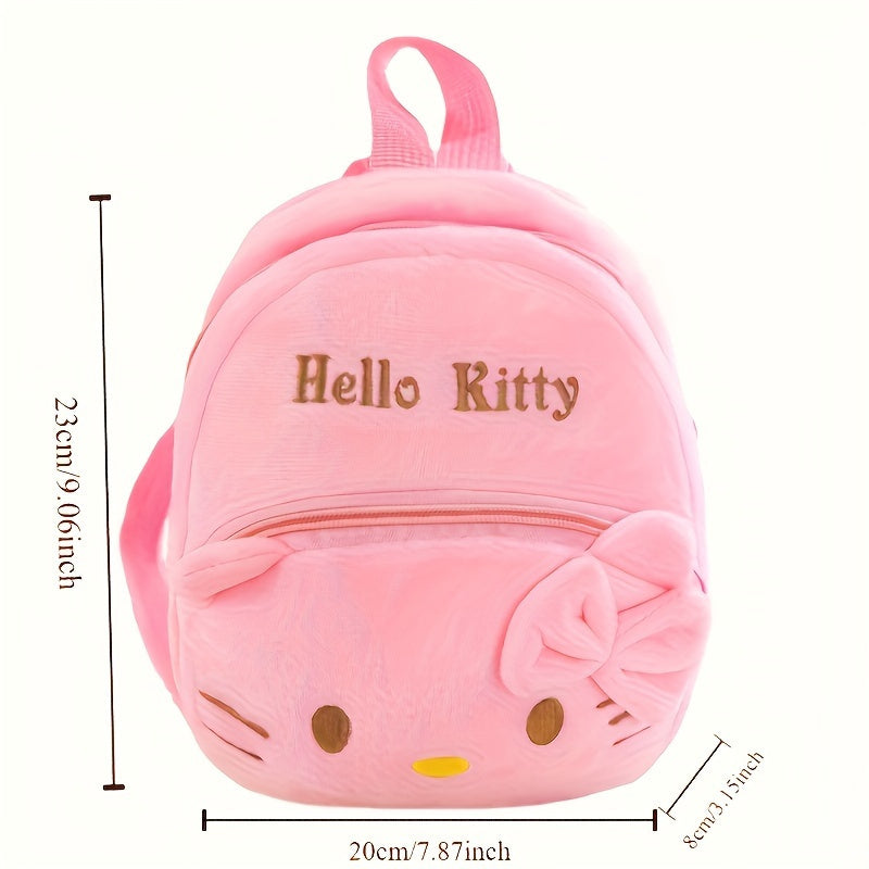 Sanrio Hello Kitty travel backpack for women with cute cartoon design, available in multiple colors. Ideal for parties and casual use, perfect as a gift.