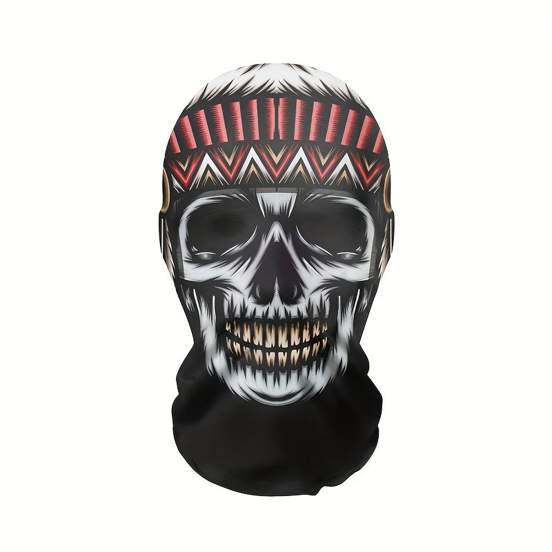 Stylish Patterned Breathable Masks with Adjustable Elastic Straps, Perfect for Parties, Suitable for both Men and Women