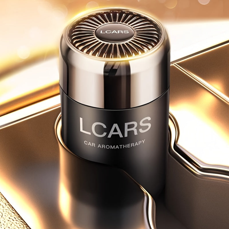 1pc LCARS Car Aromatherapy Balm - Elegant Men's Cologne Scent - Long-lasting fragrance for car, home, and office - Odor eliminator - Single pack