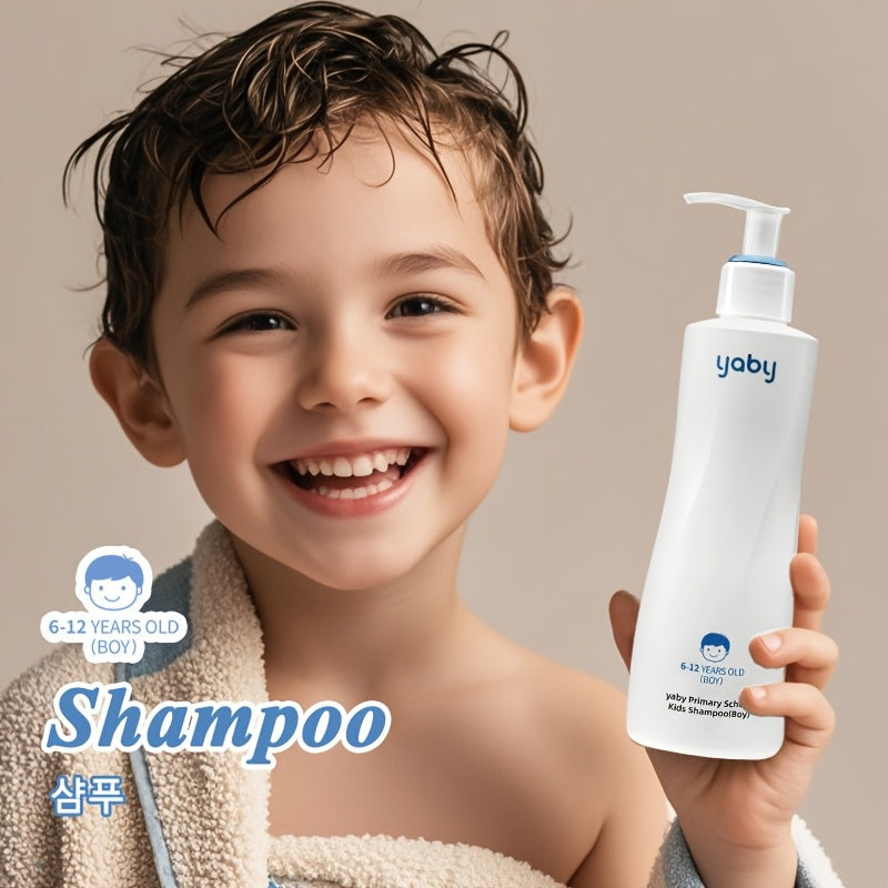 Yaby Primary School Kids Shampoo - Designed for boys aged 6-12, this scalp care shampoo is perfect for dry and delicate hair. With a 250ml/8.454fl.oz bottle, this kids scalp cleaner is ideal for daily use and gift giving. Made in Korea.