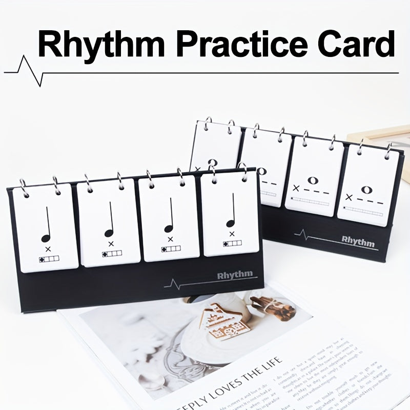 MINGYQOU Rhythm Practice Card for piano and drum practice.