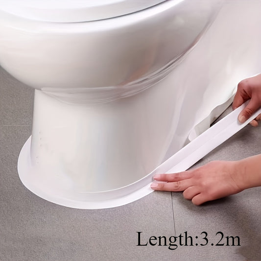 Self-adhesive PVC sealing tape for kitchen and bathroom toilets.