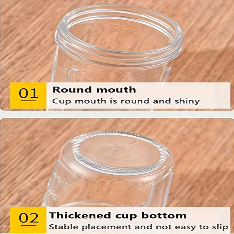 Four pieces of leak-proof storage containers for overnight oats, complete with lids and spoons. These reusable 12 oz glass Mason jars are perfect for storing milk, cereal, fruit, and yogurt. The large capacity airtight jars are essential kitchen