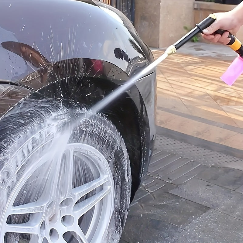 Universal High Pressure Water Hose Nozzle Spray for Garden, Car Cleaning & Pet Care.