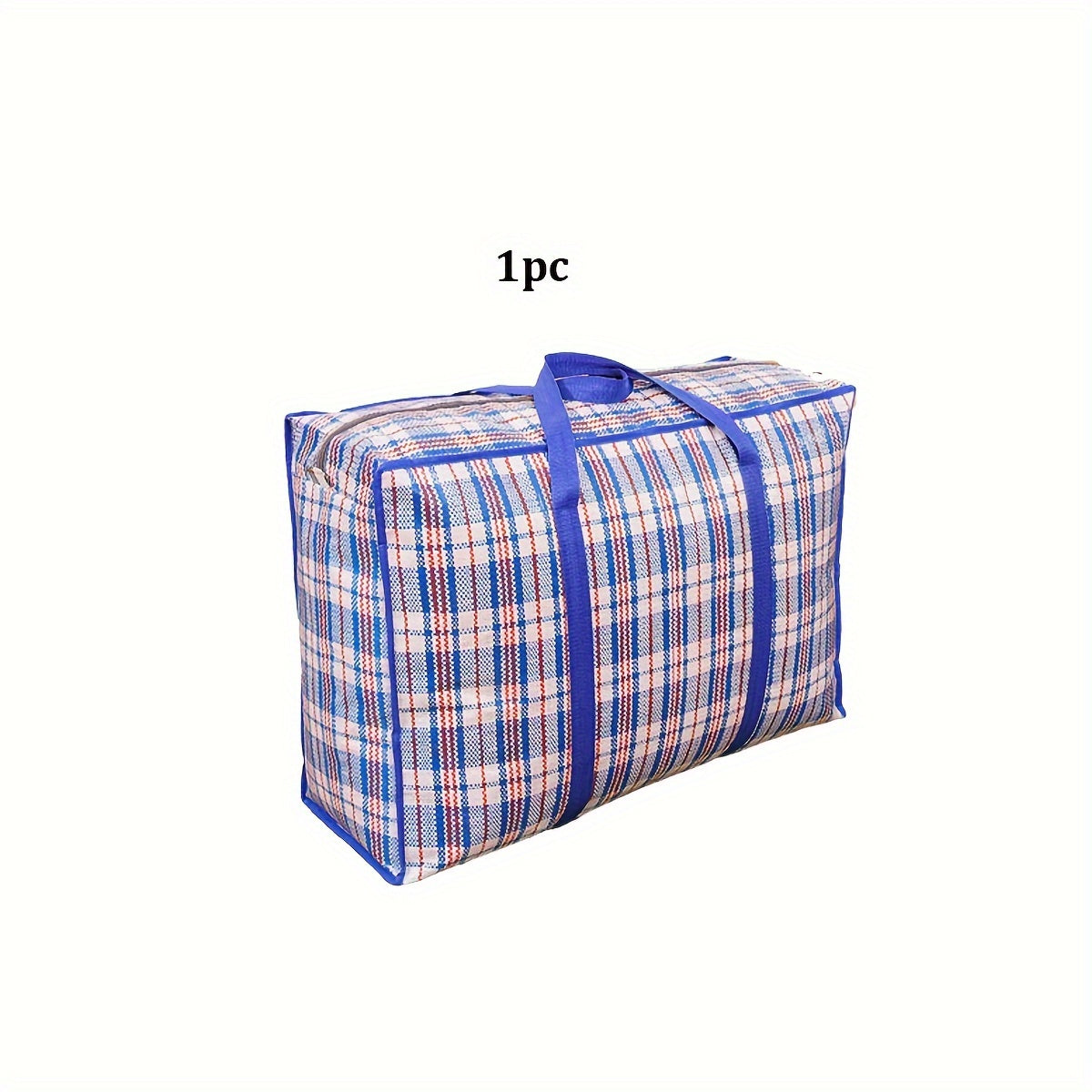 Foldable Storage Bags with Handles - Available in Sets of 1/2/3/4, Perfect for Organizing Quilts & Clothes during Seasonal Changes, Travel, and Moving