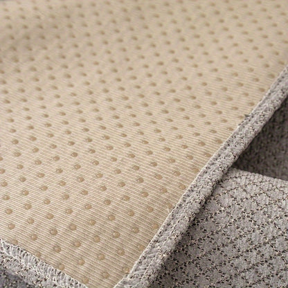 Bohemian diamond chenille sofa cover, pet-friendly, non-slip protector for home décor.