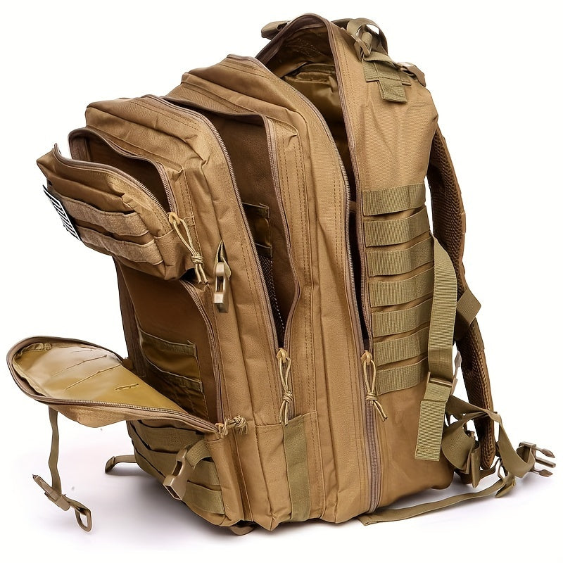 50L Himal Backpack, Oxford Fabric, MOLLE System, Water-Resistant for Outdoor Activities